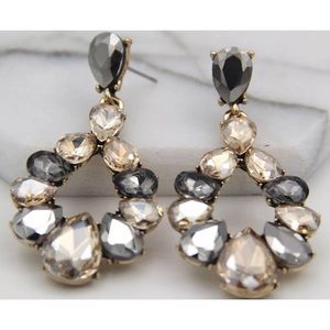 🆕 Crystal Vintage Art Deco Style Statement Drop Fashion Earrings